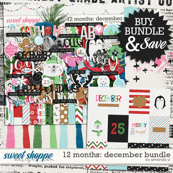 12 Months: December Bundle by Amanda Yi