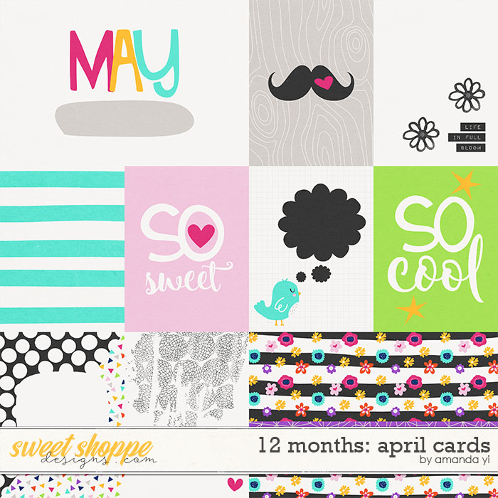 12 Months: May Cards by Amanda Yi 12 Months: May Cards by Amanda Yi