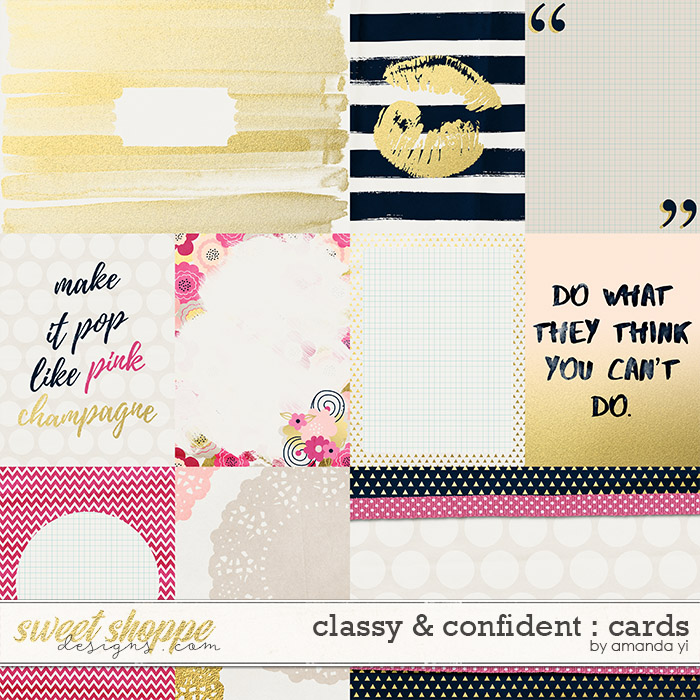 Classy & Confident : Cards by Amanda Yi Classy & Confident : Cards by Amanda Yi