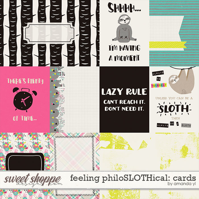 Feeling PhiloSLOTHical: Cards by Amanda Yi Feeling PhiloSLOTHical: Cards by Amanda Yi