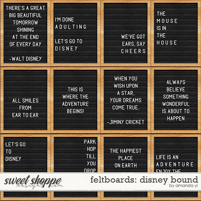 Feltboards: disney bound by Amanda Yi Feltboards: disney bound by Amanda Yi