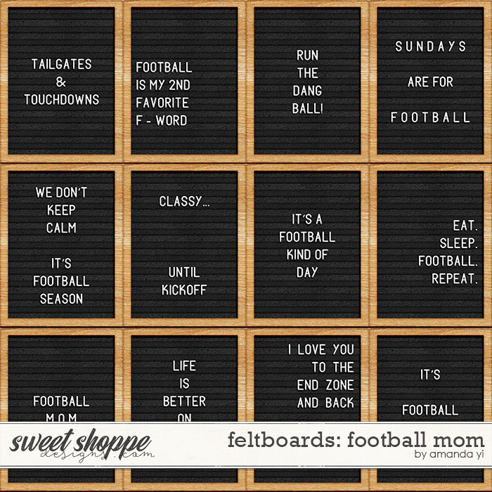 Feltboards: football mom by Amanda Yi Feltboards: football mom by Amanda Yi