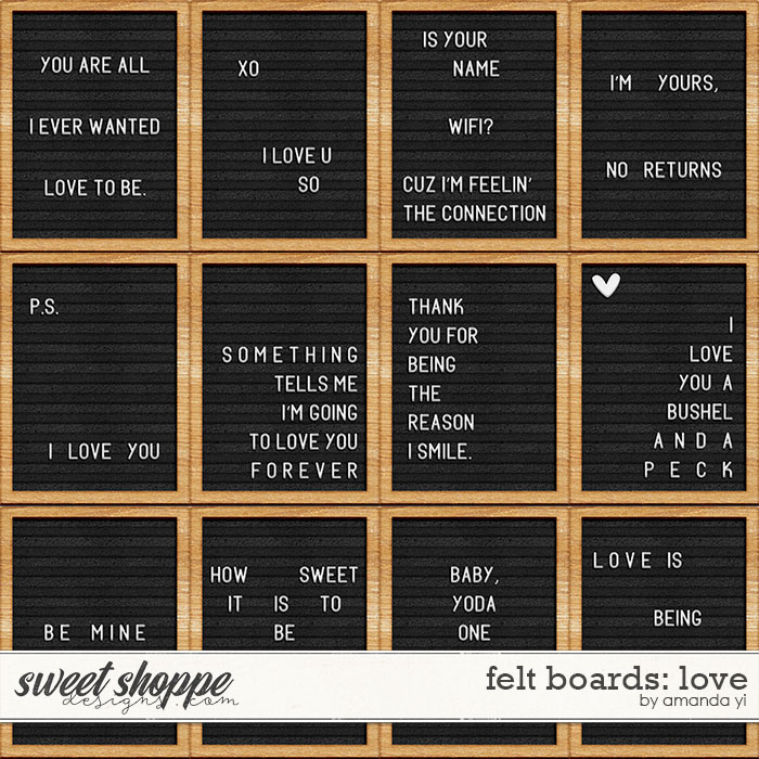 Felt Boards: Love by Amanda Yi Felt Boards: Love by Amanda Yi