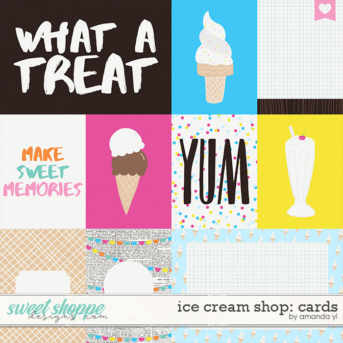 Ice Cream Shop: Cards by Amanda Yi Ice Cream Shop: Cards by Amanda Yi