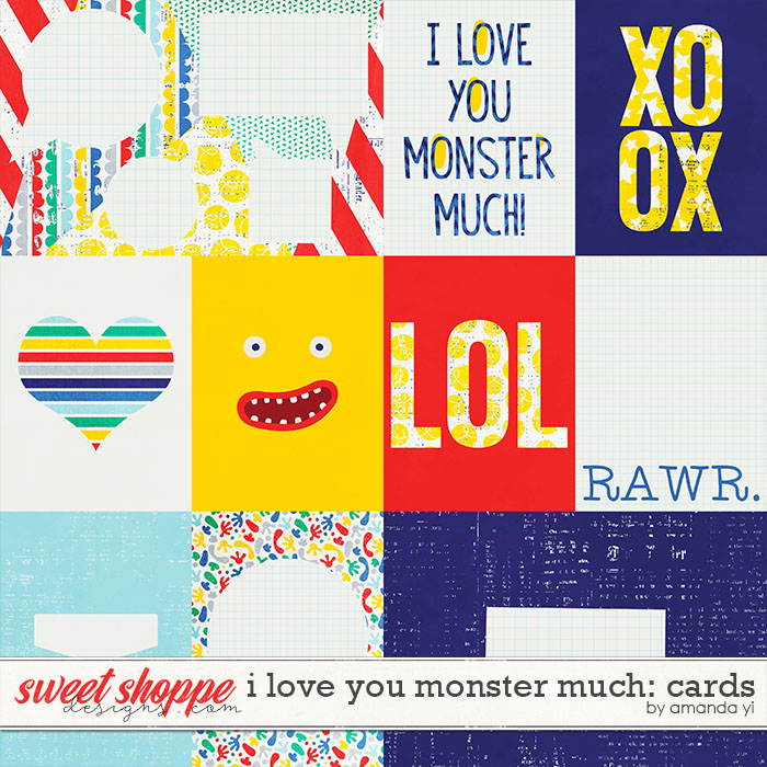 I Love You Monster Much : Cards by Amanda Yi I Love You Monster Much : Cards by Amanda Yi