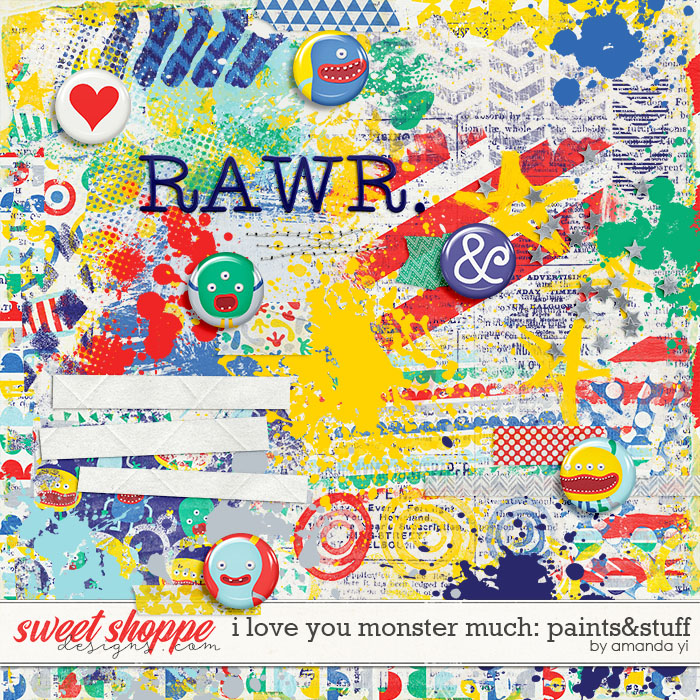 I Love You Monster Much : Paints & Stuff by Amanda Yi I Love You Monster Much : Paints & Stuff by Amanda Yi