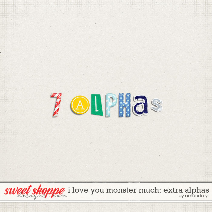 I Love You Monster Much : Extra Alphas by Amanda Yi I Love You Monster Much : Extra Alphas by Amanda Yi