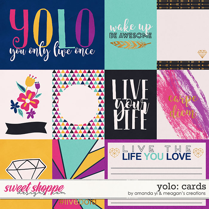 Yolo: Cards by Amanda Yi & Meagan's Creations Yolo: Cards by Amanda Yi & Meagan's Creations