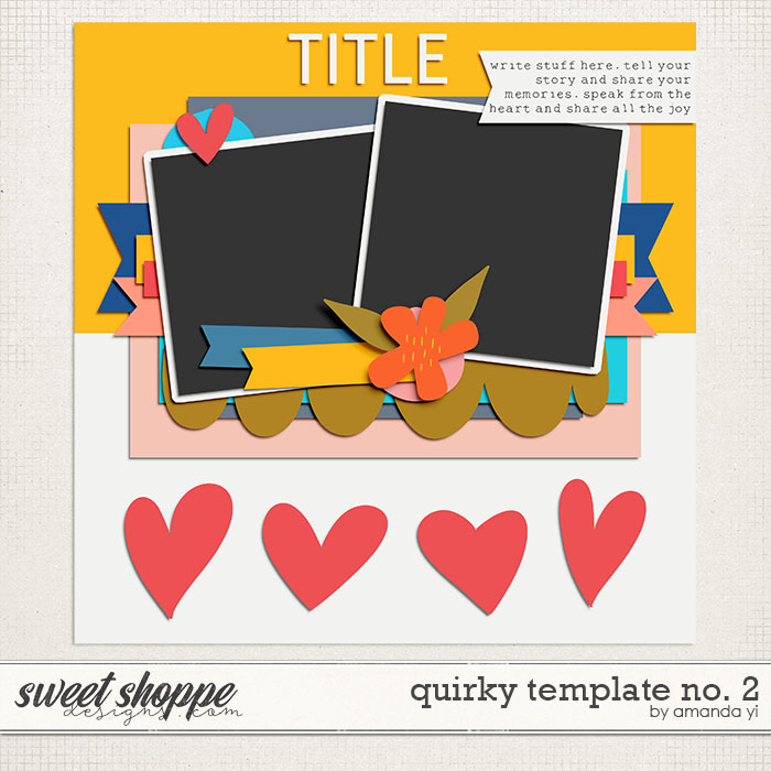 Quirky template no. 2 by Amanda Yi