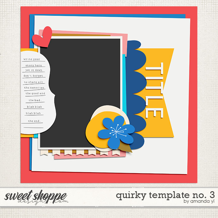 Quirky template no. 3 by Amanda Yi