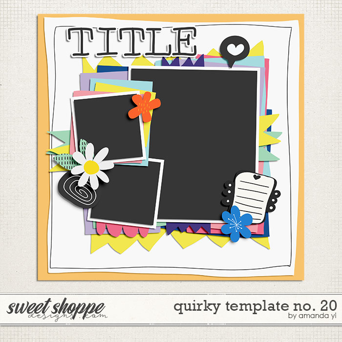 Quirky template no. 20 by Amanda Yi