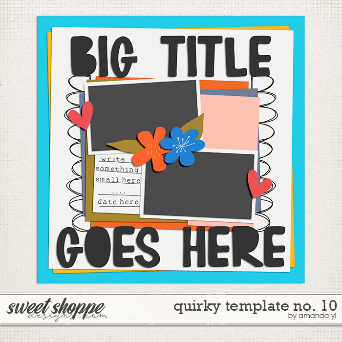 Quirky template no. 10 by Amanda Yi