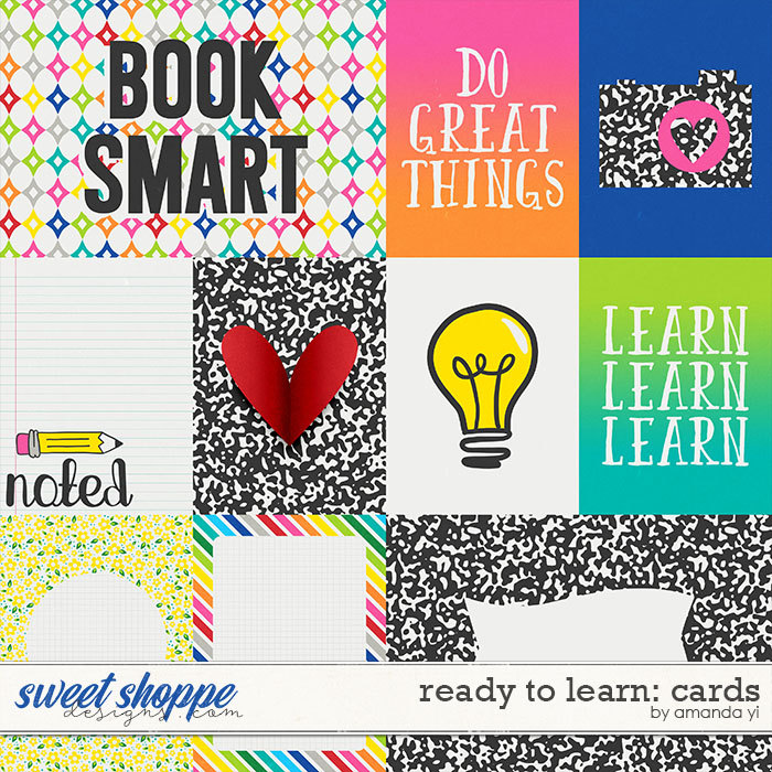 Ready To Learn: Cards by Amanda Yi Ready To Learn: Cards by Amanda Yi