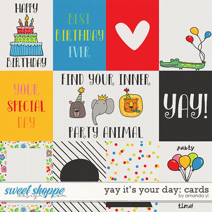 Yay It's Your Day: Cards by Amanda Yi