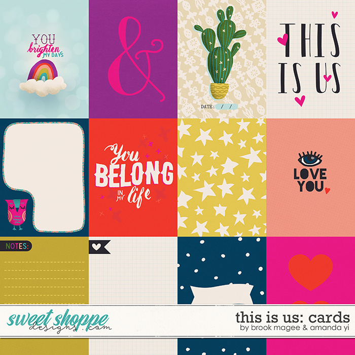 This Is Us cards by Brook Magee & Amanda Yi This Is Us cards by Brook Magee & Amanda Yi
