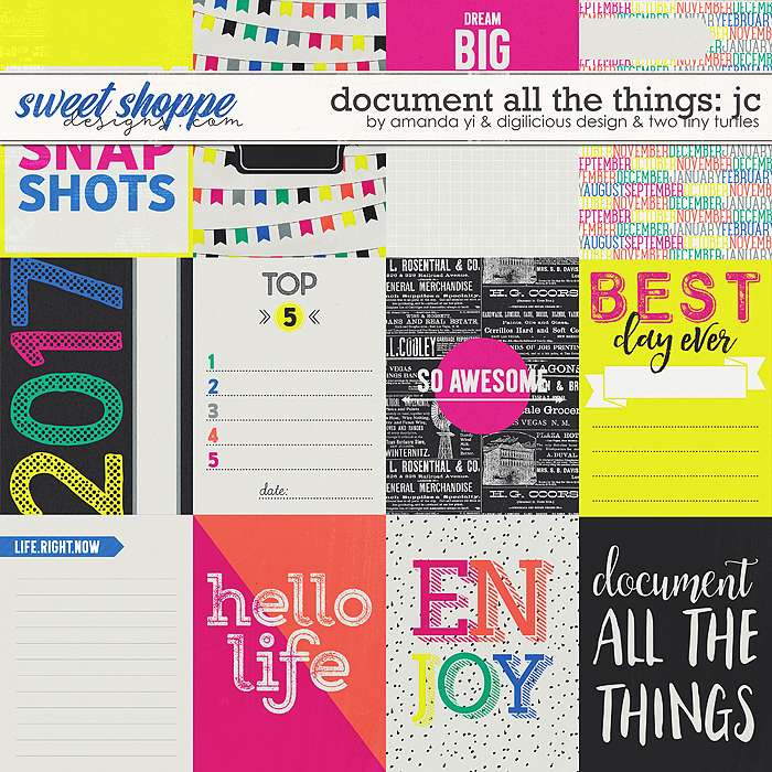Document All The Things: Cards by Amanda Yi, Digilicious Design & Two Tiny Turtles Document All The Things: Cards by Amanda Yi, Digilicious Design & Two Tiny Turtles
