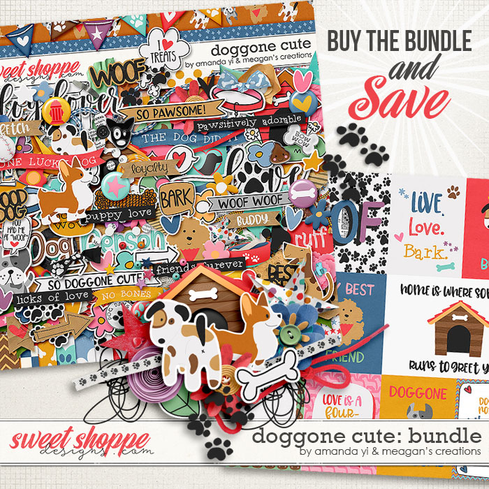 Doggone Cute: bundle by Amanda Yi & Meagan's Creations