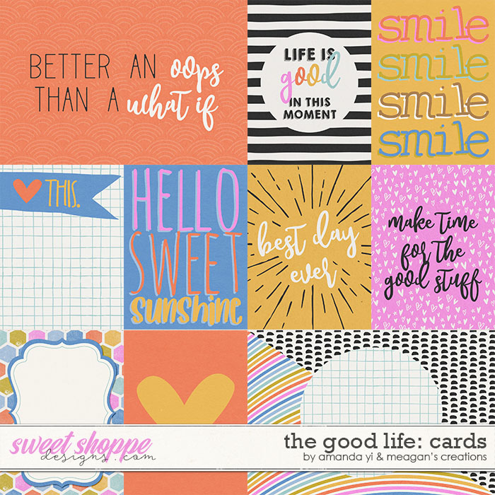 The Good Life: Cards by Amanda Yi & Meagan's Creations