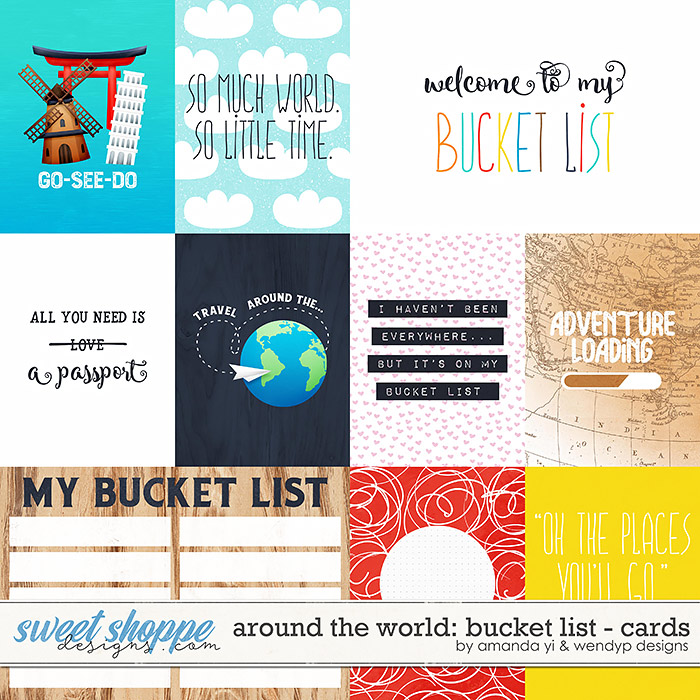 Around the world: Bucket list - Cards by Amanda Yi & WendyP Designs Around the world: Bucket list - Cards by Amanda Yi & WendyP Designs
