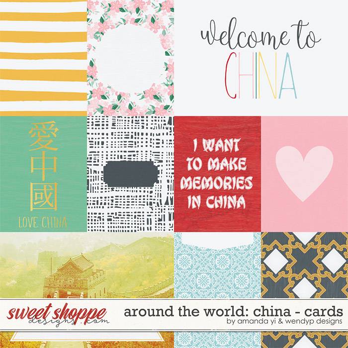 Around the world: China - Cards by Amanda Yi & WendyP Designs
