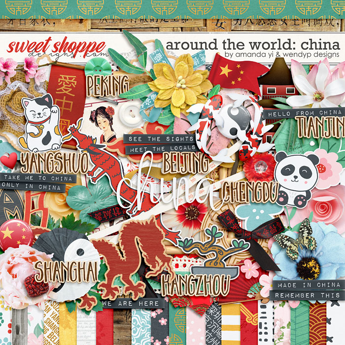 Around the world: China by Amanda Yi & WendyP Designs