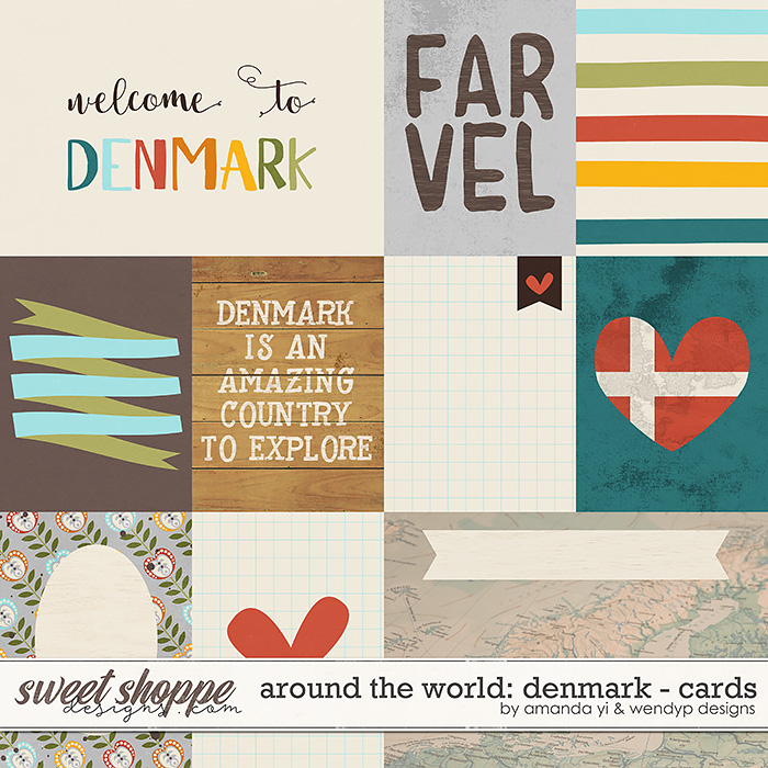 Around the world: Denmark cards by Amanda Yi & WendyP Designs Around the world: Denmark cards by Amanda Yi & WendyP Designs