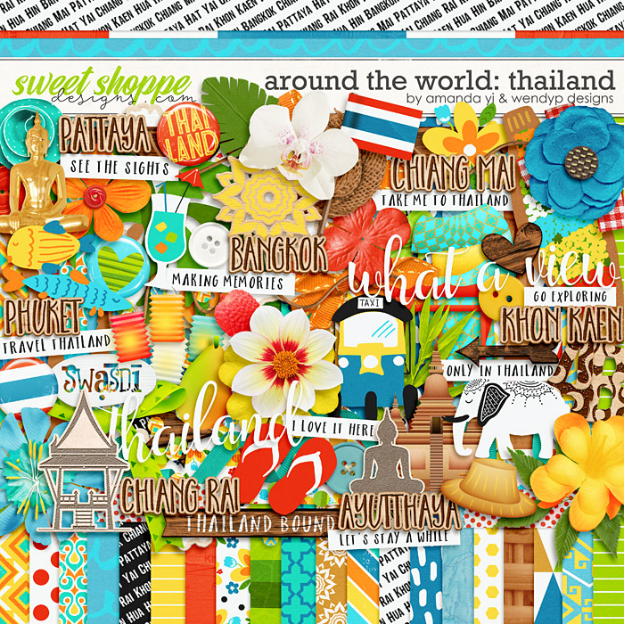 Around the world: Thailand by Amanda Yi & WendyP Designs