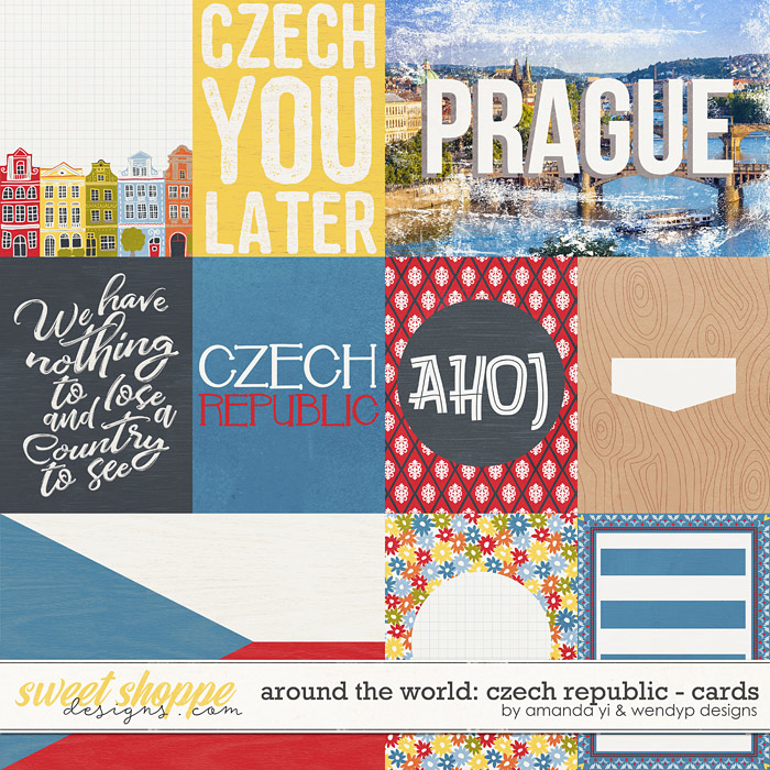 Around the world: Czech Republic - Cards by Amanda Yi & WendyP Designs