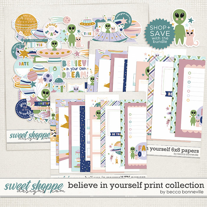 Believe in Yourself Print Collection by Becca Bonneville