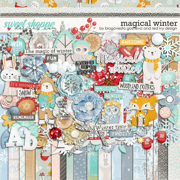 Magical Winter by Blagovesta Gosheva & Red Ivy Designs