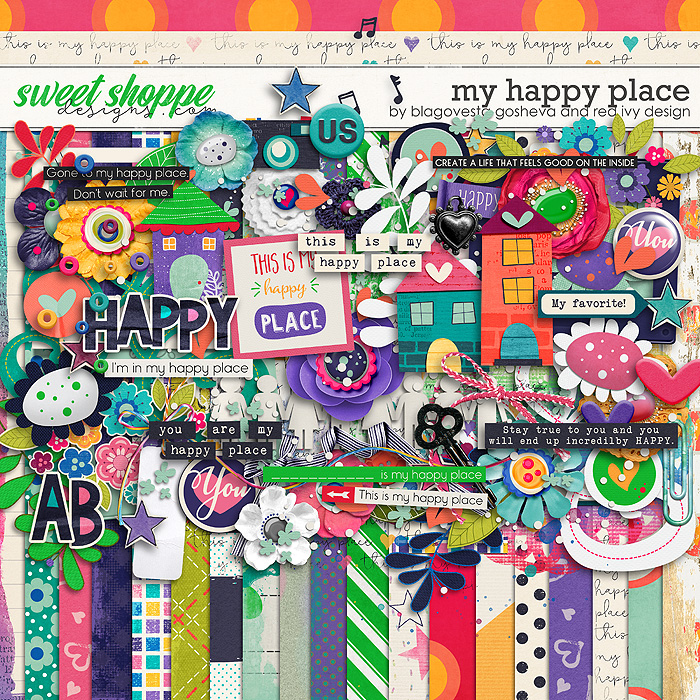 My Happy Place by Blagovesta Gosheva & Red Ivy Designs
