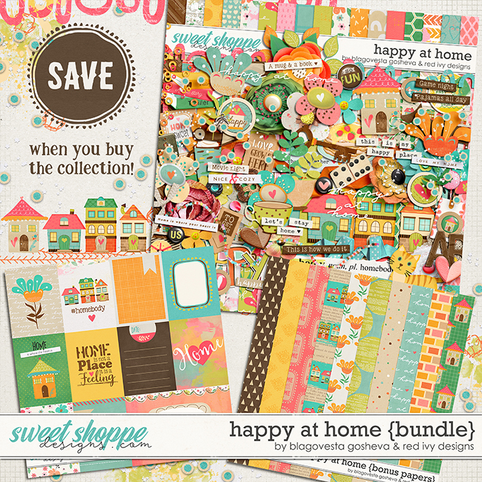 Happy at Home - Bundle by Blagovesta Gosheva & Red Ivy Design