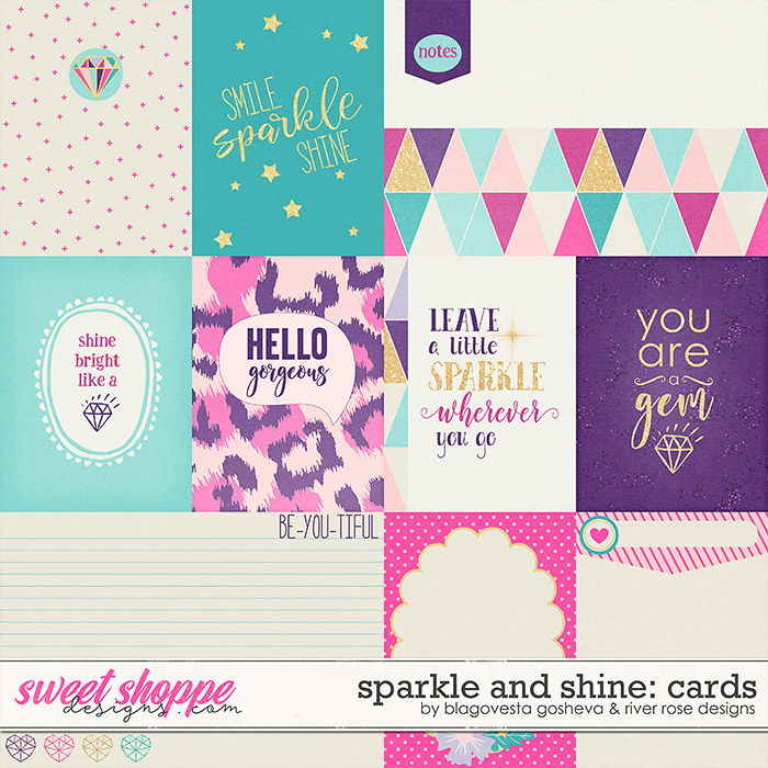 Sparkle and Shine {cards} by Blagovesta Gosheva & River Rose Designs Sparkle and Shine {cards} by Blagovesta Gosheva & River Rose Designs