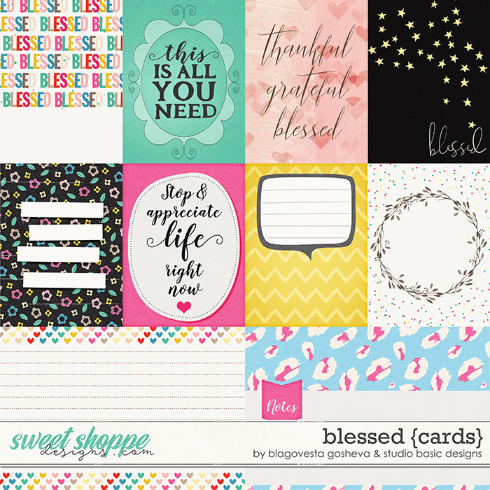 Blessed Cards by Blagovesta Gosheva and Studio Basic