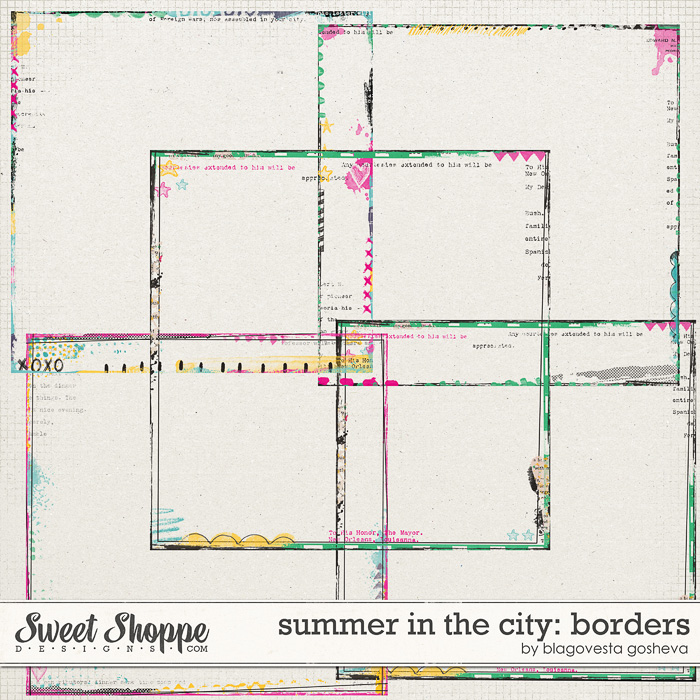 Summer in the city: borders by Blagovesta Gosheva