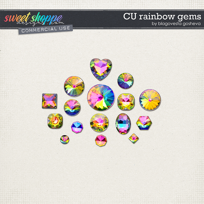 CU Rainbow Gems by Blagovesta Gosheva CU Rainbow Gems by Blagovesta Gosheva