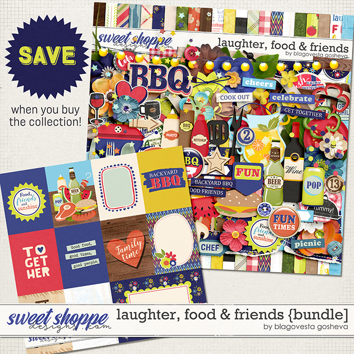 Laughter, Food & Friends {bundle} by Blagovesta Gosheva