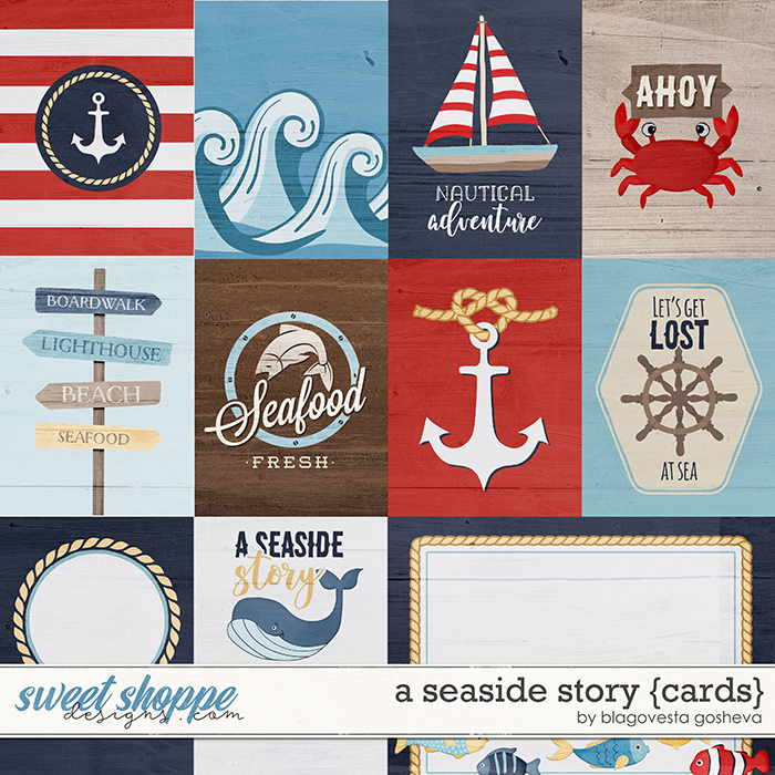 A Seaside Story {cards} by Blagovesta Gosheva A Seaside Story {cards} by Blagovesta Gosheva
