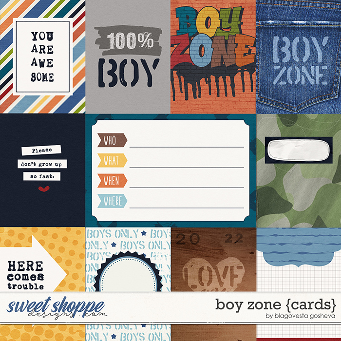 Boy Zone {cards} by Blagovesta Gosheva