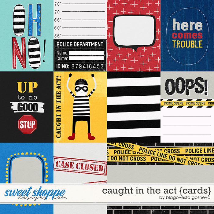 Caught in the act {cards} by Blagovesta Gosheva