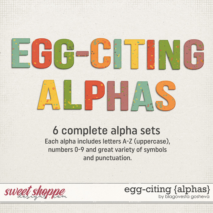 Egg-citing {Alphas} by Blagovesta Gosheva Egg-citing {Alphas} by Blagovesta Gosheva