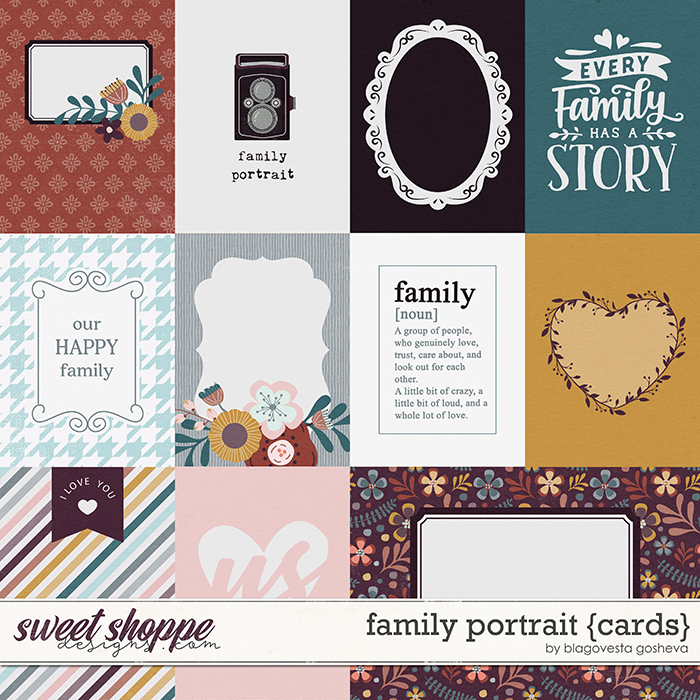 Family Portrait {cards} by Blagovesta Gosheva