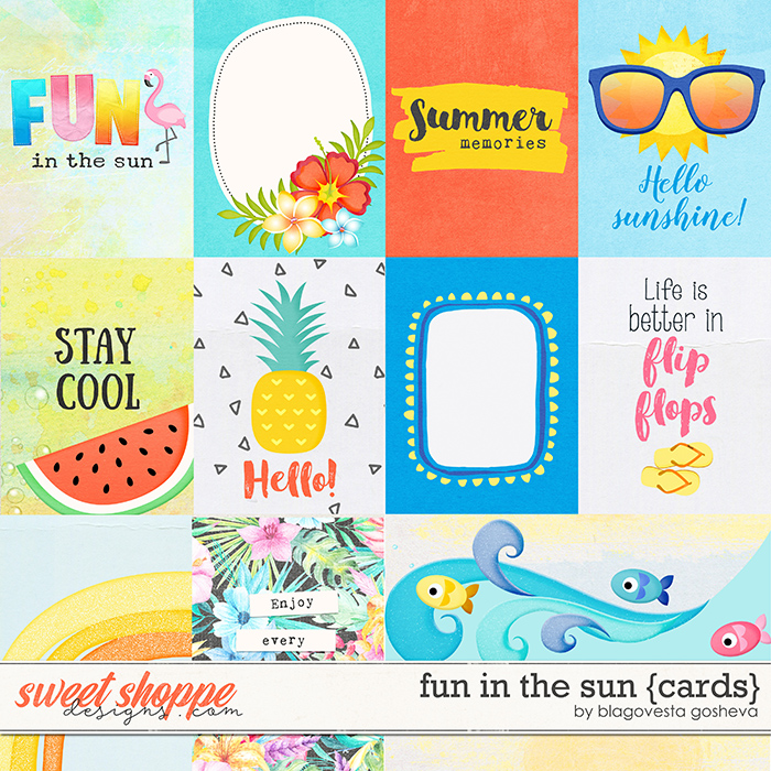 Fun in the Sun {cards} by Blagovesta Gosheva