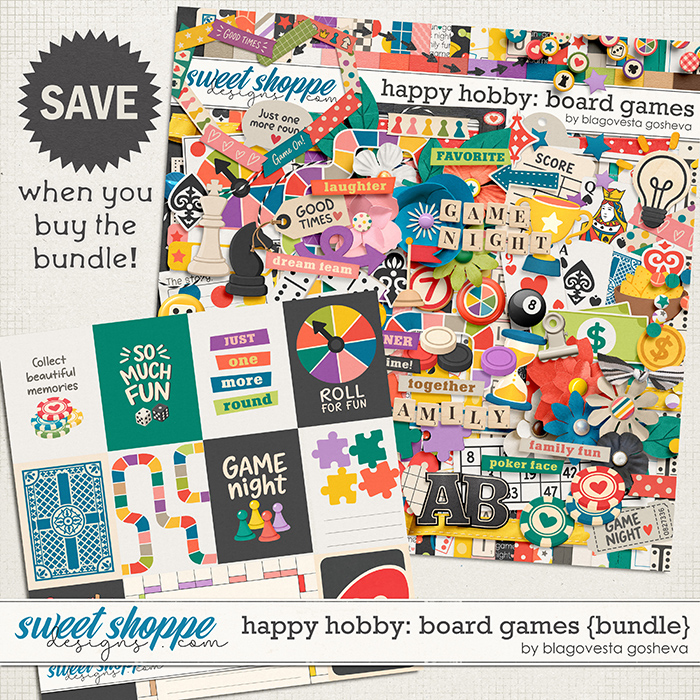 Happy Hobby: Board Games {bundle} by Blagovesta Gosheva