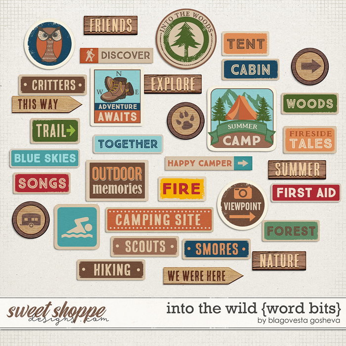 Into the wild {word bits} by Blagovesta Gosheva Into the wild {word bits} by Blagovesta Gosheva