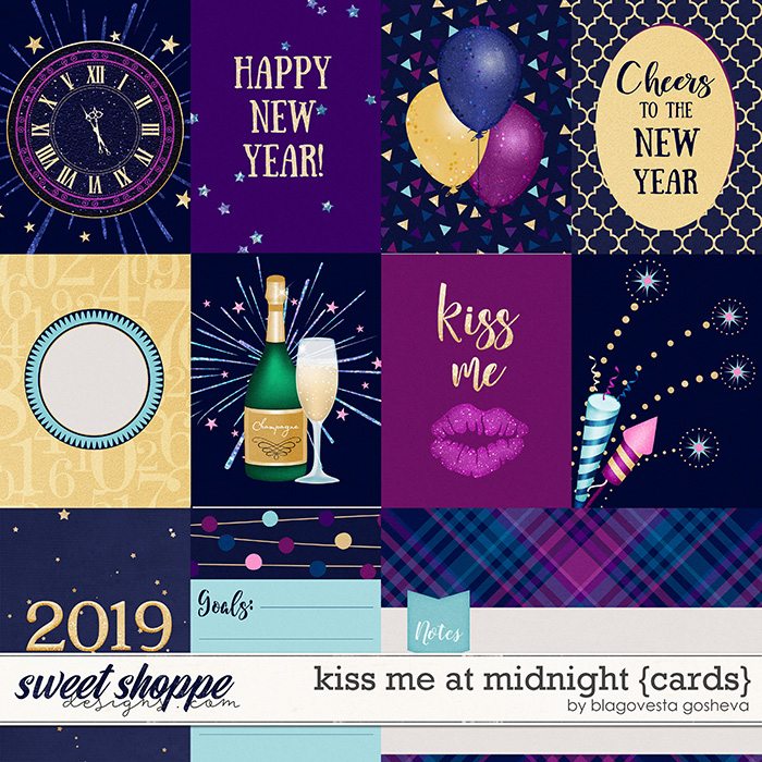 Kiss me at midnight {cards} by Blagovesta Gosheva Kiss me at midnight {cards} by Blagovesta Gosheva