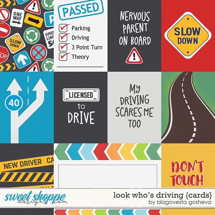 Look who's driving {cards} by Blagovesta Gosheva