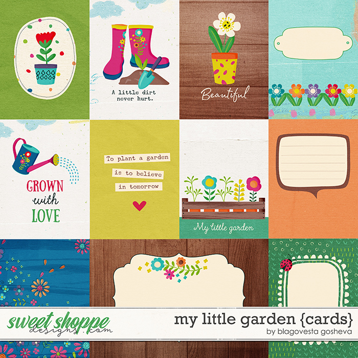 My little garden {cards} by Blagovesta Gosheva