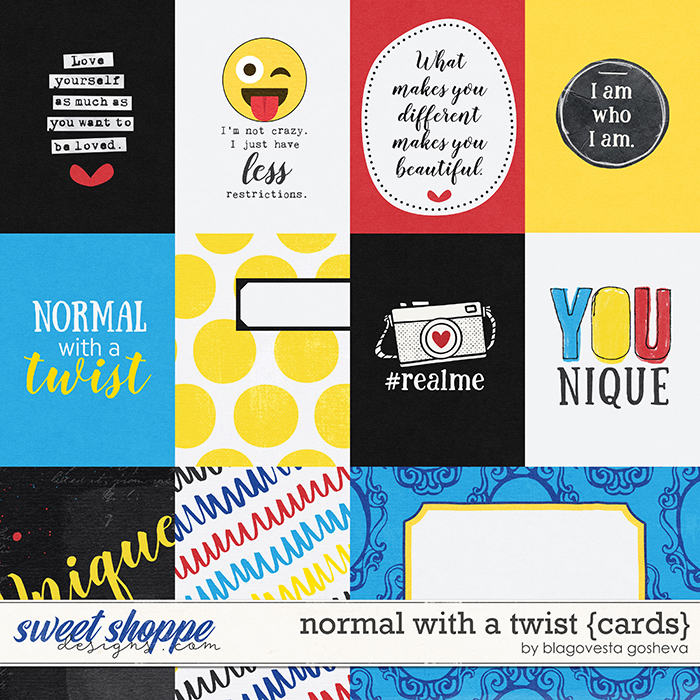 Normal with a twist {cards} by Blagovesta Gosheva Normal with a twist {cards} by Blagovesta Gosheva