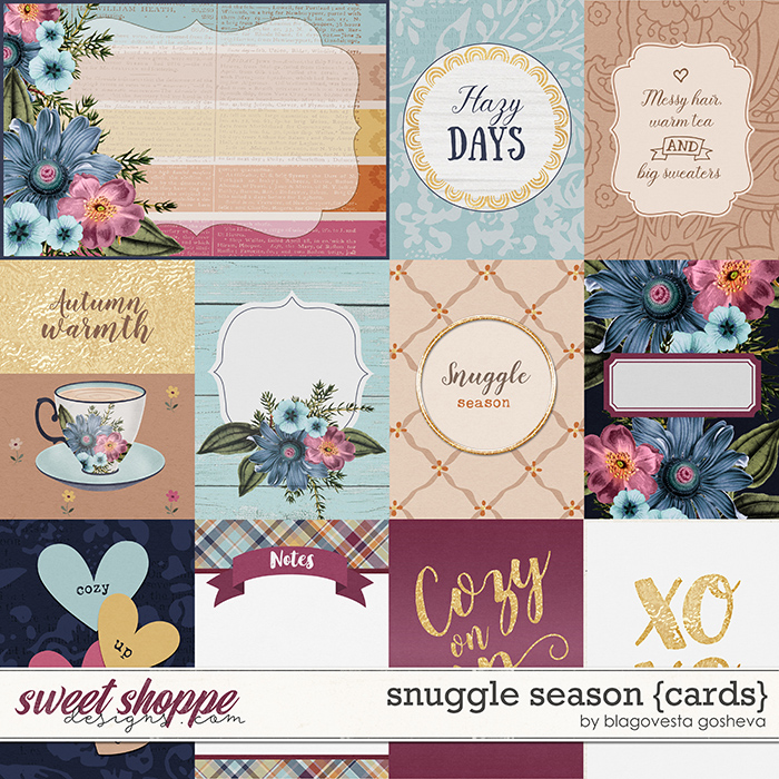 Snuggle season {cards} by Blagovesta Gosheva